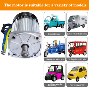 Motor 60V 72V 2200W High Power High Speed 4600RPM 5400RPM Four-wheel Vehicle Brushless Mid Drive Motor - Product Image 5
