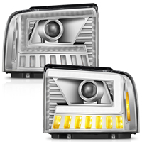 Phares LED neufs pour Ford F250 F350 F450 F550 Super Duty 2005-2007 et Ford Excursion 2005