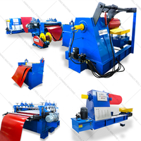 Línea Automática de Corte de Bobinas de Acero CNC de Alta Velocidad con Control PLC, Espesor 0.3-3mm, Ancho 600-1500mm, Velocidad 3-8m/min