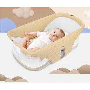 Cama de bebé OEM ODM, nuevo diseño, cómoda cama de viaje para bebés y niños de tela suave, cama portátil para niños pequeños, <span class=keywords><strong>nido</strong></span> de bebé, tumbona para recién nacidos, cama <span class=keywords><strong>nido</strong></span> - Product Image 2