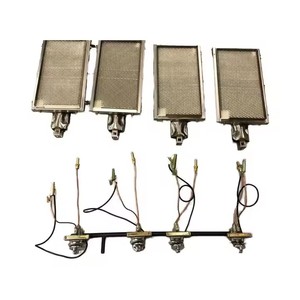 Brûleur céramique <span class=keywords><strong>infrarouge</strong></span> au <span class=keywords><strong>gaz</strong></span> haute température 430 mm, brûleur <span class=keywords><strong>infrarouge</strong></span> industriel à économie d'énergie, équipement de <span class=keywords><strong>chauffage</strong></span> pour four à <span class=keywords><strong>gaz</strong></span>, brûleur IR - Product Image 2