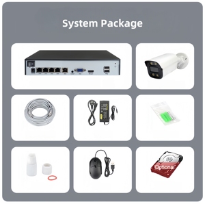 Système de caméra de sécurité CCTV POE 8MP, 8 canaux, caméra IP Bullet 4K avec <span class=keywords><strong>kit</strong></span> NVR ONVIF, capteur CMOS grand angle pour extérieur et vision nocturne - Product Image 6