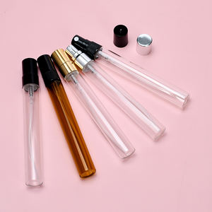 Mist Spray Parfüm Zerstäuber <span class=keywords><strong>Tester</strong></span> Runde 2ml 3ml 5ml 10ml Mini leere klare Sprüh flasche Glas Parfüm flasche - Product Image 2