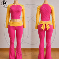 Ensemble de vêtements de détente pour femmes avec logo personnalisé, imprimé zèbre et léopard, chemise à manches longues et pantalon évasé, ensemble de vêtements de détente 2 pièces