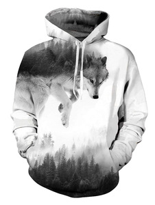Moletom Masculino Oversized com Design Personalizado em Sublimação <span class=keywords><strong>Anime</strong></span> 100% Poliéster YIZE - Product Image 6