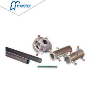 عمود باب المرآب الأكثر مبيعًا من ماستر ويل، مصنوع من الفولاذ المجلفن مع فتحة للمفتاح، مناسب للنابض الحلزوني - Product Image 2