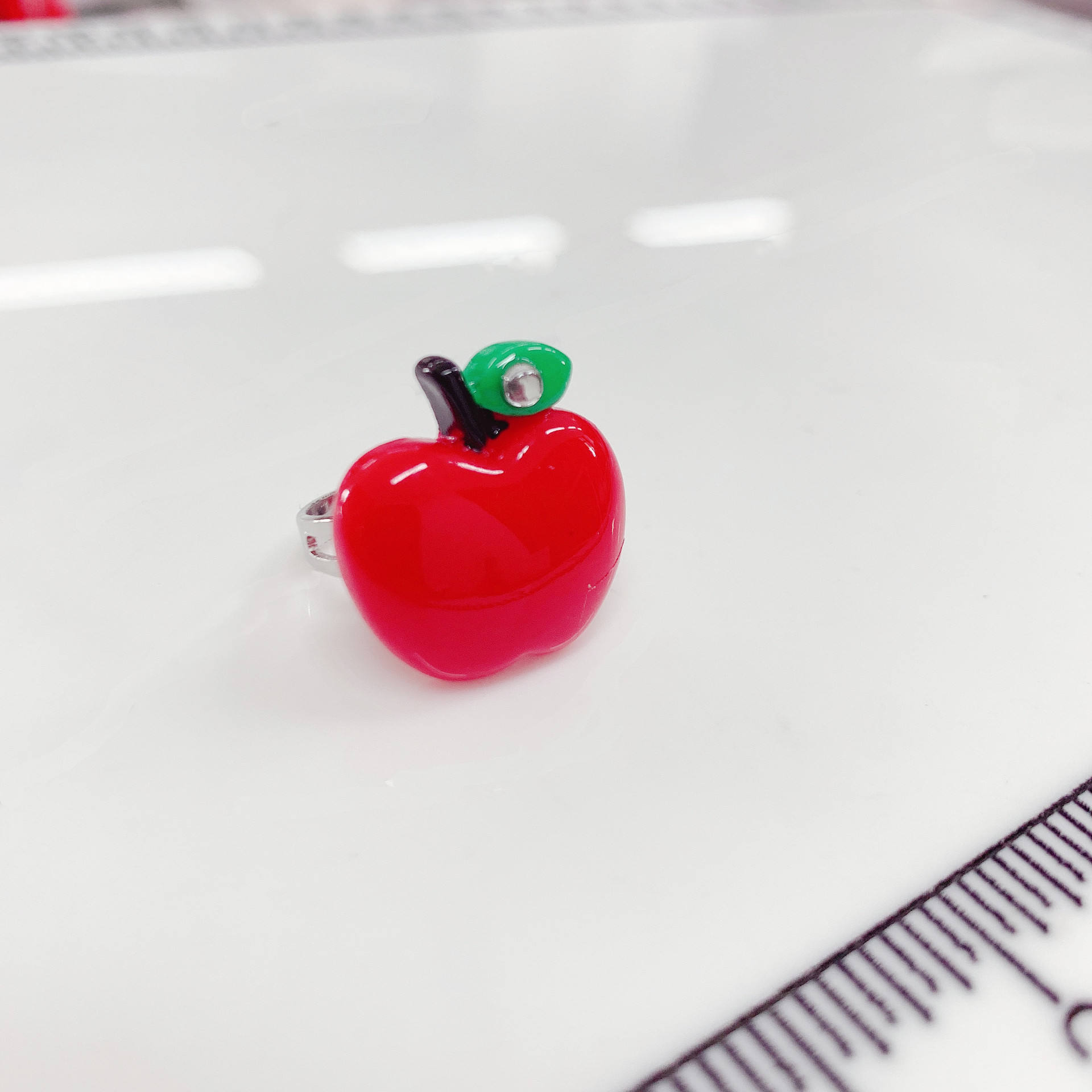 Bague pomme 2 couleurs