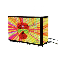 Cabina de DJ Portátil Personalizada para Escenarios Exteriores, Mesa de DJ Plegable con Pantalla LED