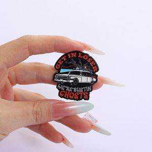 Al por mayor, Pin de solapa de aleación esmaltado personalizado con diseño de vehículo de aventura y viaje, para fanáticos de películas de ciencia ficción, para el Día del Padre chino y graduación - Product Image 6