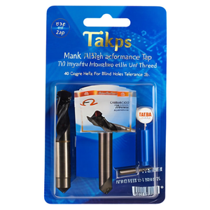 Ttake Ta1341 High Performance <b>Tap</b> Top Blue Coated Unf <b>Thread</b> 40 Degree Helix For Blind Holes Tolerance 2b - Product Image 2
