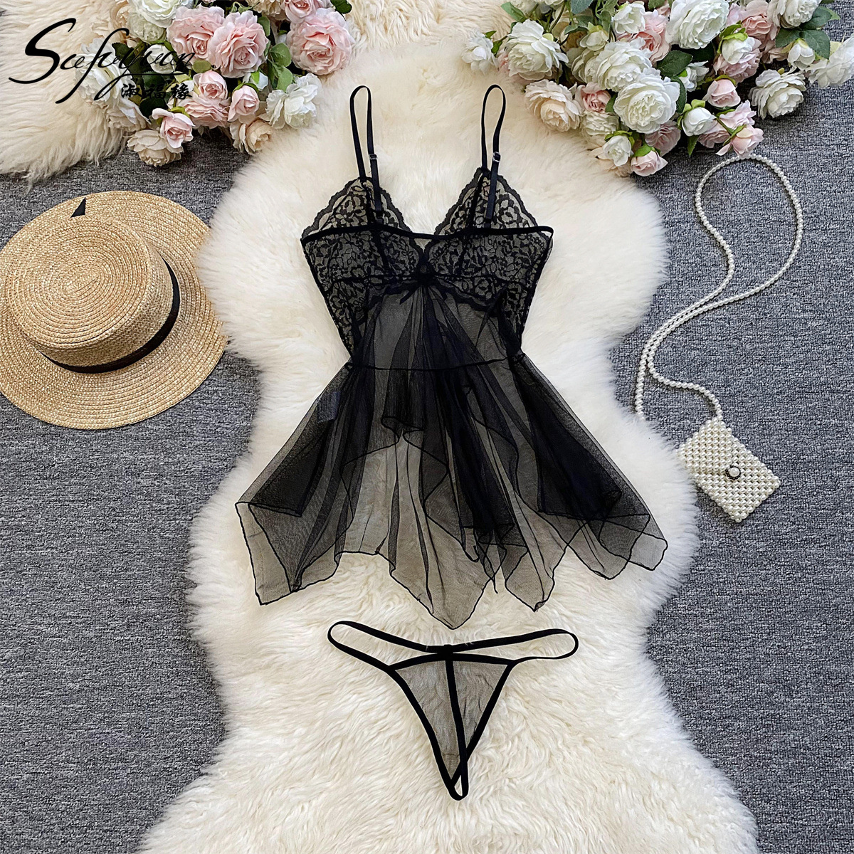 babydoll dress for honeymoon Short Babydoll nighty dress|Sexy Ladies Nighty for Honeymoon – shapewear.pk main image 1