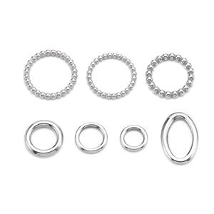 Vente en gros de perles rondes en <span class=keywords><strong>acier</strong></span> inoxydable sans soudure pour collier et bracelet DIY, accessoires de bijoux en <span class=keywords><strong>acier</strong></span> inoxydable - Product Image 1