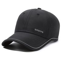 Gorra de béisbol informal de verano, versátil, cómoda, transpirable, de PVC, con protección solar, estilo coreano, moda diaria, ligera, de secado rápido