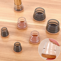 Protections de pieds de chaise en silicone antidérapant de haute qualité, protections de pieds de table pour meubles, planchers en bois dur