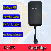 Rastreador de Vehículos 4G SA, Posicionamiento en Tiempo Real, Gestión Remota, Rastreo GPS, Perfecto para la Seguridad de Flotas y Automóviles Personales