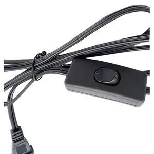 Interrupteur d'alimentation ON-OFF IP68 étanche avec fil accessoires de lumière d'alimentation interrupteurs en ligne prix de gros haute qualité