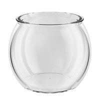 Aquarium de salon écologique pour petits poissons d'eau douce, tortues et poissons rouges, transparent, pour bureau et maison, hydroponique, sélectionné avec soin