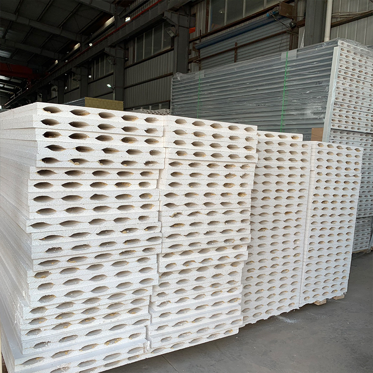 philippines cheap price 50mm 75mm 100mm eps cement calcium silicate board concrete sandwich wall fire rated panels production li