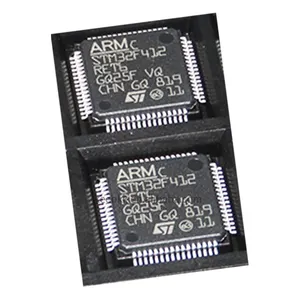 芯片5pcs/LOT 100% 原装IC单片机STM32F412RGT6 STM32F412VET6 STM32F412VGT6 STM32F412RET6