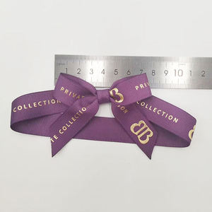 Cinta de Grosgrain de Lujo Personalizada con Logotipo Impreso en Lámina Dorada para Envolver Regalos de Navidad, Rollo de Cinta para Decoración de Chocolates - Product Image 2