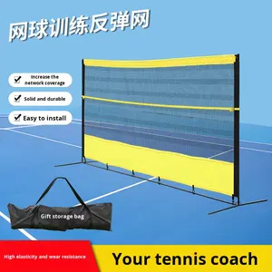<span class=keywords><strong>Red</strong></span> <span class=keywords><strong>de</strong></span> <span class=keywords><strong>Tenis</strong></span> para Entrenamiento <span class=keywords><strong>de</strong></span> Adultos y Niños, para un Solo Jugador, con Bolsa <span class=keywords><strong>de</strong></span> Transporte, Material <span class=keywords><strong>de</strong></span> Fibra Química, Mayor Área <span class=keywords><strong>de</strong></span> Contacto - Product Image 3