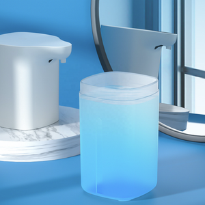 Dispenser Automatico di Sapone Schiumogeno Senza Contatto 350ml in <span class=keywords><strong>Plastica</strong></span> con Alimentazione USB e Garanzia di 1 Anno per <span class=keywords><strong>Bagno</strong></span> e Cucina - Product Image 5