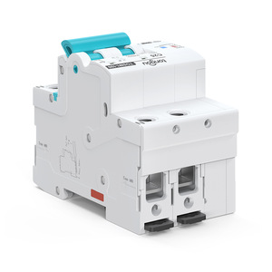 Interruptor de Circuito Inteligente WiFi Tuya 2P, Interruptor de Control Remoto Inalámbrico con Protección Contra Sobretensión y Baja Tensión M313 - Product Image 1