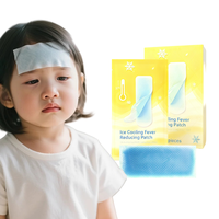 Plester Penurun Demam Dingin untuk Anak, Gel Pendingin untuk Sakit Kepala, Promo Panas