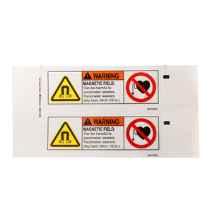 Tùy chỉnh an ninh cảnh báo carton chịu nhiệt nhãn ngoài trời Kem chống nắng thời tiết sticker cho Giao thông vận tải - Product Image 2