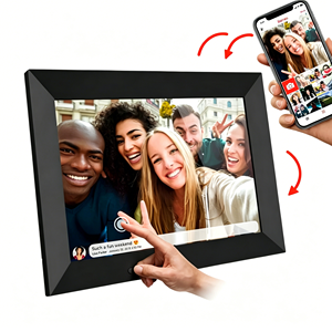 Marco de Fotos Digital con Pantalla Táctil de 10.1 Pulgadas, WiFi, 32GB, Compartir Videos, Descarga Gratuita, Precio al por Mayor - Product Image 1