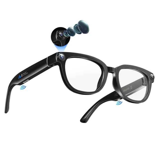 SG-2026 AI Smart Glasses 13MP HD Camera Photochromic Color-Changing Lenses Real-Time AI Translation WiFiBluetooth-compatible