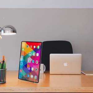 Support de livre en acrylique transparent Grand présentoir 5 pièces Porte-livre <span class=keywords><strong>Chevalet</strong></span> pour livres Partition musicale Œuvres d'art CD Tablette Affichage facile (L) - Product Image 5