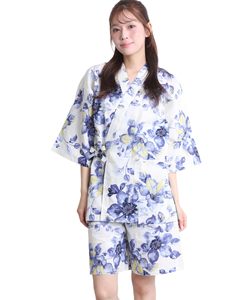 Robes de kimono d'été en satin de soie respirant et élégant FUNG 3031 personnalisées pour la lune de miel et les demoiselles d'honneur - Product Image 1