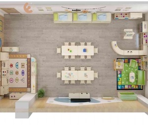 Eibele Meubles de garderie en bois à vendre à des prix abordables Garderie pour enfants Préscolaire Toddler Salle de classe Design Aménagement de meubles - Product Image 6