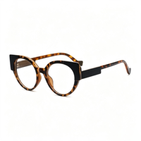 Lunettes Rétro Rondes Anti-Lumière Bleue SM24018 - Monture PC Légère avec Verres en Résine Transparente pour Hommes et Femmes (6 Couleurs)