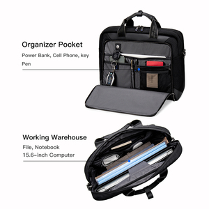 व्यापार पुरुषों माइक्रो चमड़े कार्यालय बैग विंटेज आदमी अटैची चमड़े लैपटॉप बैग लक्जरी लैपटॉप अटैची बैग - Product Image 3