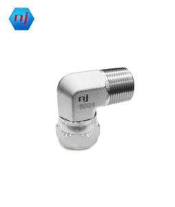 Raccords hydrauliques haute pression en acier inoxydable et acier au carbone, <span class=keywords><strong>mâle</strong></span> NPTF, <span class=keywords><strong>femelle</strong></span>, raccord évasé à 37 degrés, coudière pivotante JIC à 90 degrés - Product Image 2
