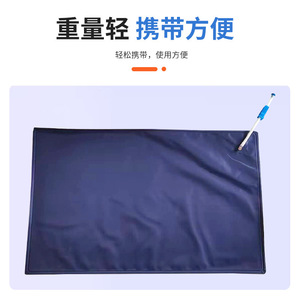 Inhalateur d'oxygène bleu, sac d'oxygène portable pour usage domestique, soins de santé - Product Image 2