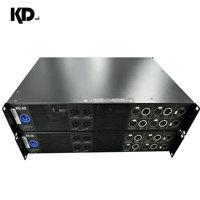 Amplificateur DSP de classe D 4x1000W à quatre canaux, en métal, 2U, à montage en rack, pour enceinte passive Line Array, directement de l'usine