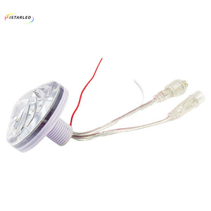 Modulo LED RGB Impermeabile per Parchi Divertimento, 60mm 16 LED 24V, Lampada Turbo Intelligente Colorata per Attrazioni - Product Image 2