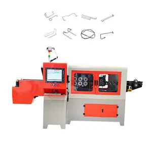 Máquina de dobra de fio 3D CNC totalmente automática de 5 eixos 4-10mm Máquina de dobra de fio 3D CNC de alta eficiência