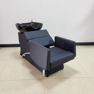 Sillón de Lavado de Cabello de Alta Calidad para Salón de Belleza, Cama de Champú para Peluquería con Lavabo de Cerámica - Product Image 2