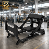Machine à fessiers ZY Commercial Hip Thrust, équipement de musculation robuste à charge libre pour entraînement des fessiers, solution pour projets de clubs de fitness professionnels