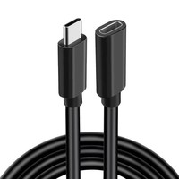 Câble d'extension Type-C mâle vers femelle, câble de données à quatre conducteurs Type-C mâle et femelle à tête unique, câble d'extension OTG