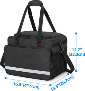 Grote Duurzame Polyester Draagtas Met Afneembare Verdeler Auto Kofferbak Opberger Met Detaillering Reinigingsaanbod Gemaakt Duurzaam - Product Image 5