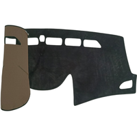 Tapis en polaire doux et moelleux pour tableau de bord, adapté à la Hyundai Elantra 2012, antidérapant et anti-poussière