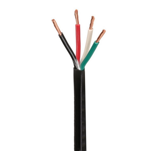 16/4 Fil de haut-parleur mural <span class=keywords><strong>OFC</strong></span> 4x1.5 mm² Câble audio Hi-Fi 4 conducteurs 16 AWG, 500ft pour haut-parleurs et audio, appareil intérieur - Product Image 4