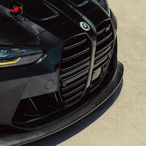 ขอบกันชนหน้าสไตล์ RSC คาร์บอนไฟเบอร์แห้งสำหรับ BMW M3 G80 G81 M4 G82 G83ชิ้นส่วนรถยนต์ใหม่รวมถึงด้านหน้าที่ตักลิปแยกคาง - Product Image 5