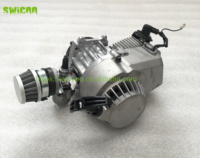 Moteur de Dirt Bike 49cc 2 temps à démarrage par traction Mini Pit Bike Motor 49cc 50cc Engine Assembly