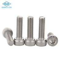 Tornillos Allen de Cabeza Hexagonal con Rosca Completa, Resistentes a la Corrosión, de Acero Inoxidable 304 A2-70, DIN912, Métricos M1.6 M2 M2.5 M3 M4 M5